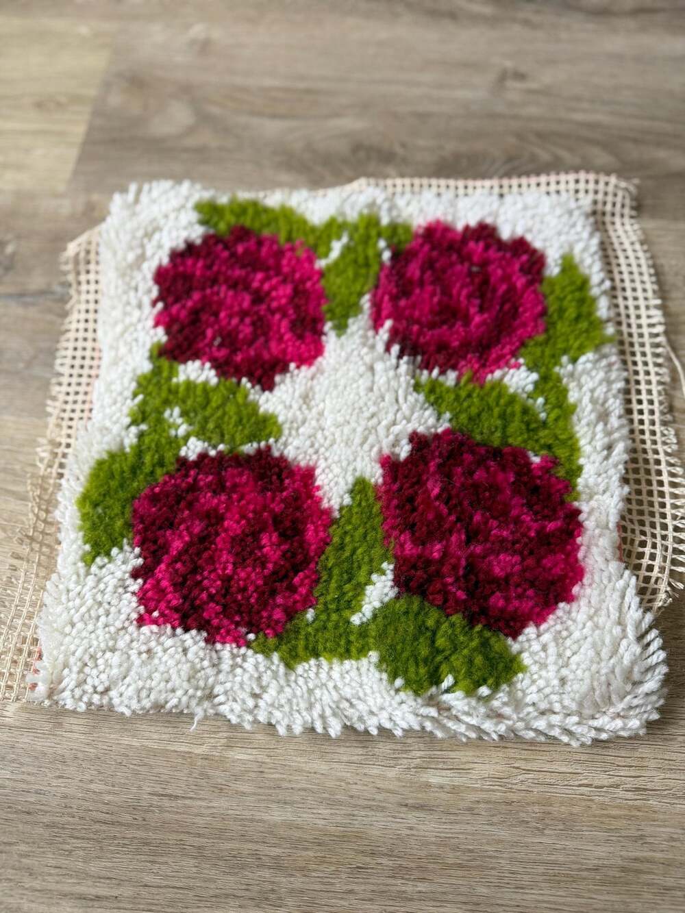 Vintage Roses Latch Hook - Picture 1 of 5